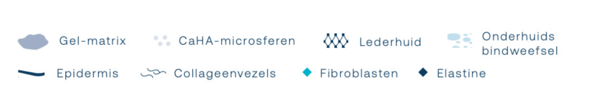 Legende van het diagram.