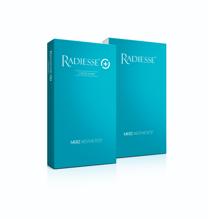 Radiesse® productverpakking.