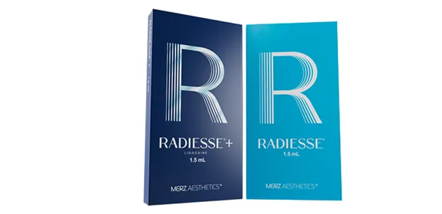 RADIESSE®-verpakkingen.